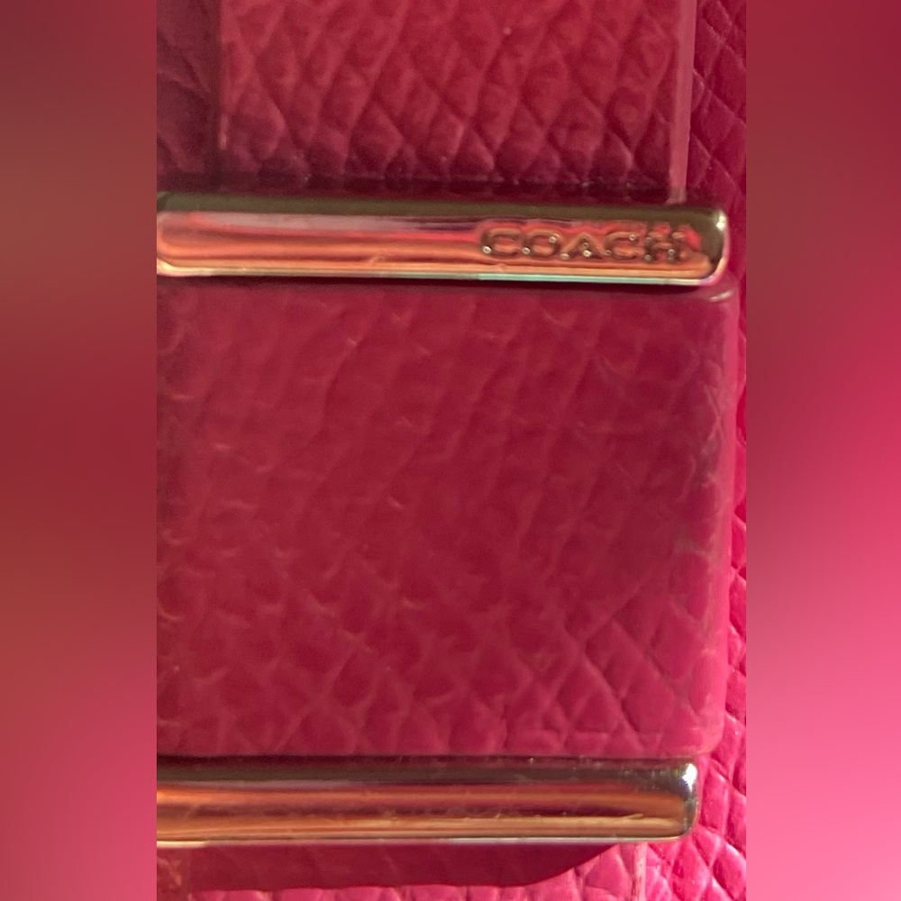 Coach Bow Zip Around long wallet - Picture 5 of 14